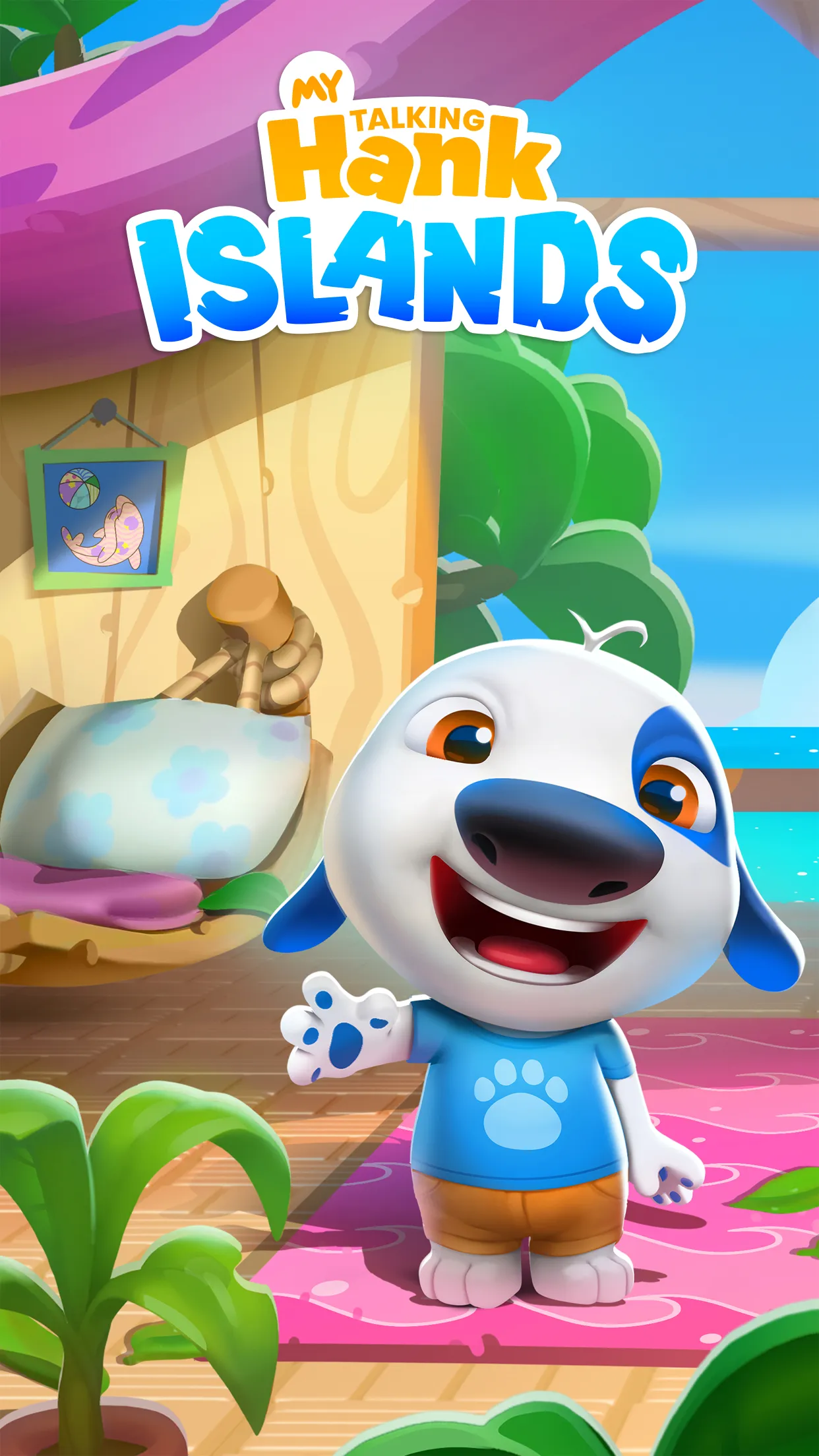 My Talking Hank: Islands | Indus Appstore | Screenshot