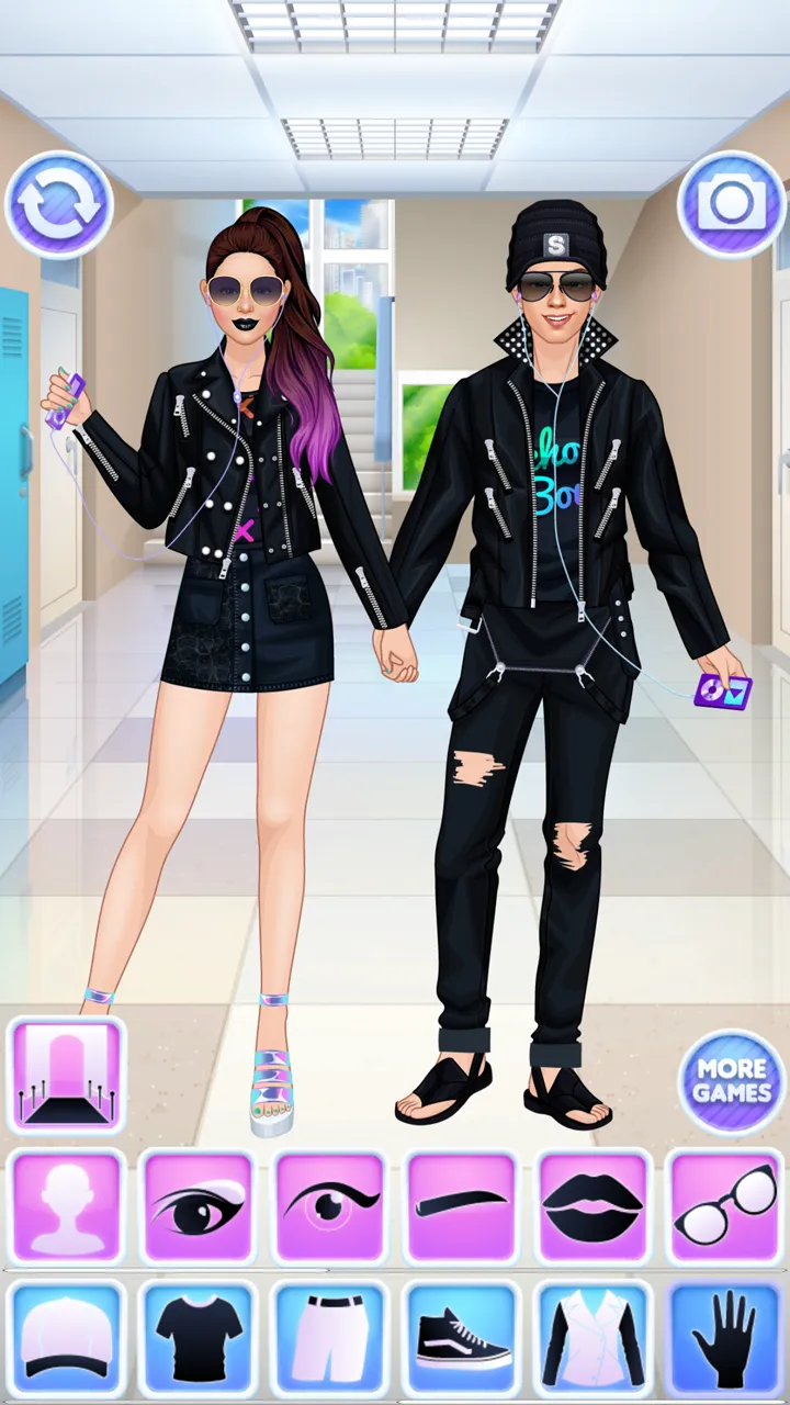 College Girl & Boy Makeover | Indus Appstore | Screenshot