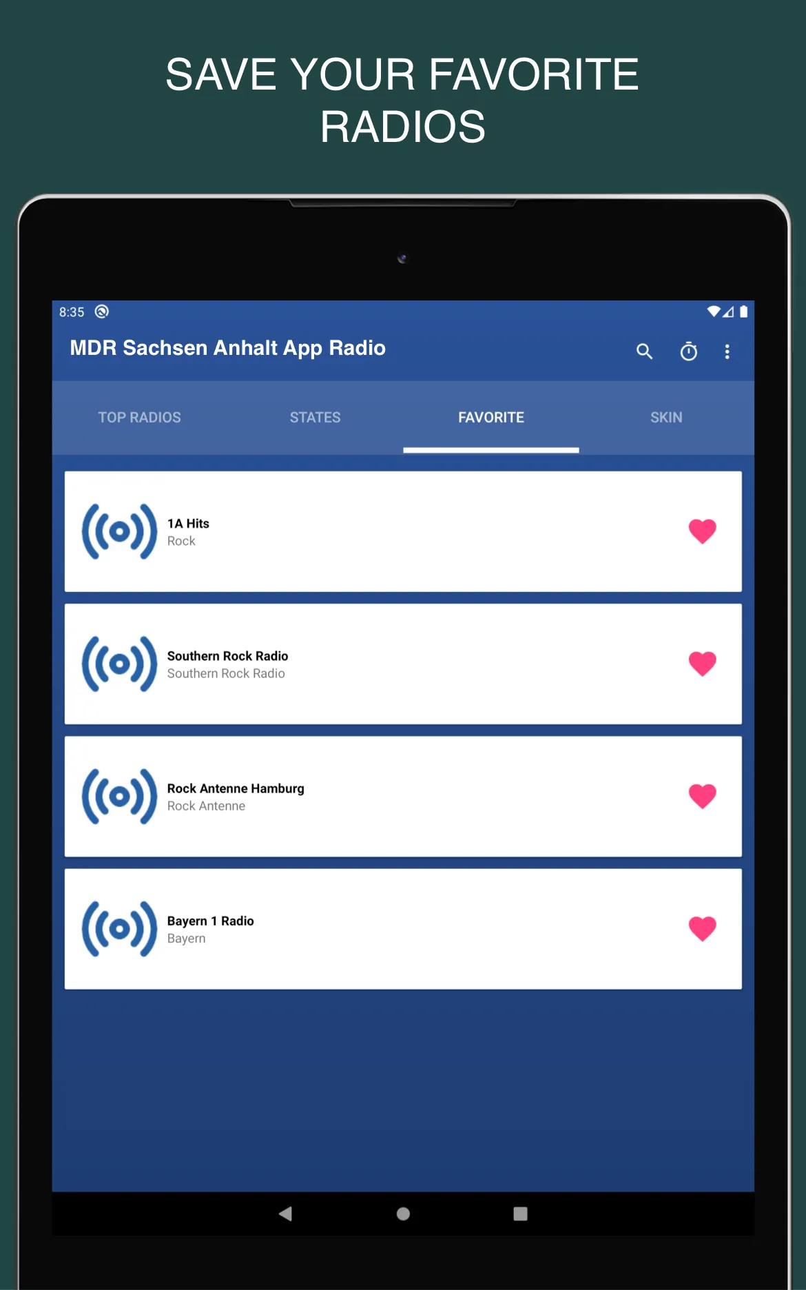 MDR Sachsen Anhalt App Radio | Indus Appstore | Screenshot