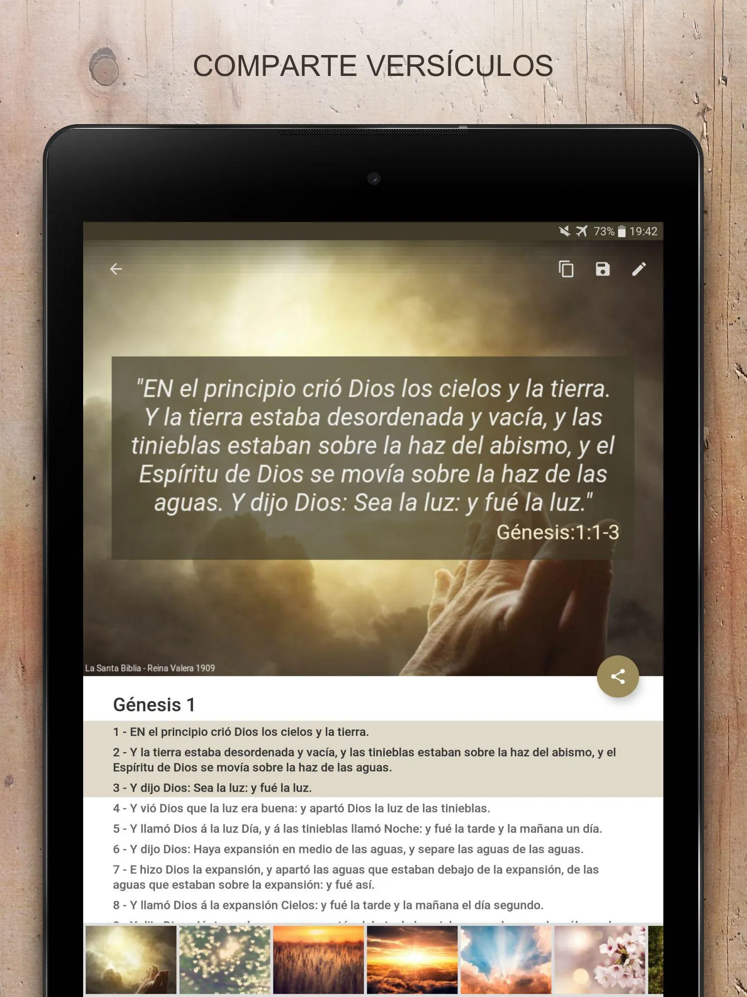 Biblia Reina Valera 1909 | Indus Appstore | Screenshot