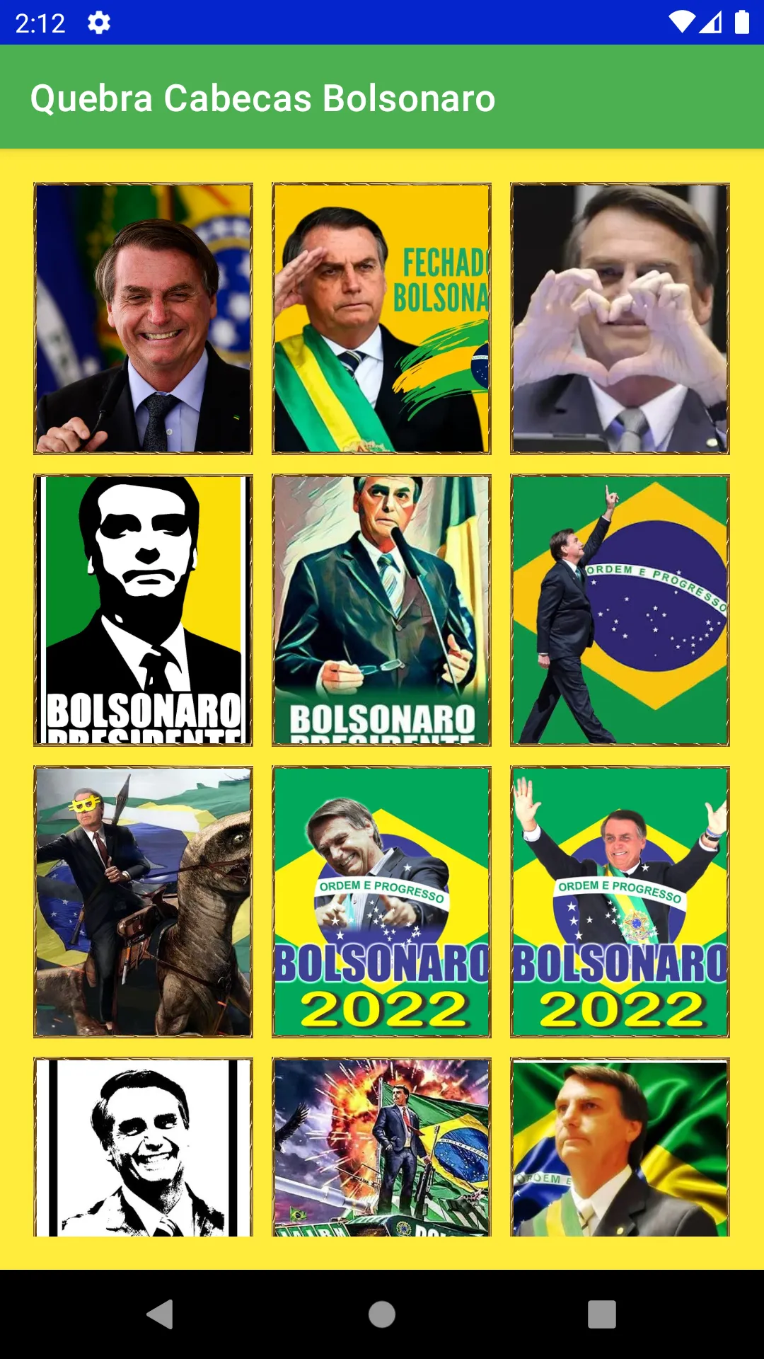 Quebra-Cabeças Bolsonaro | Indus Appstore | Screenshot