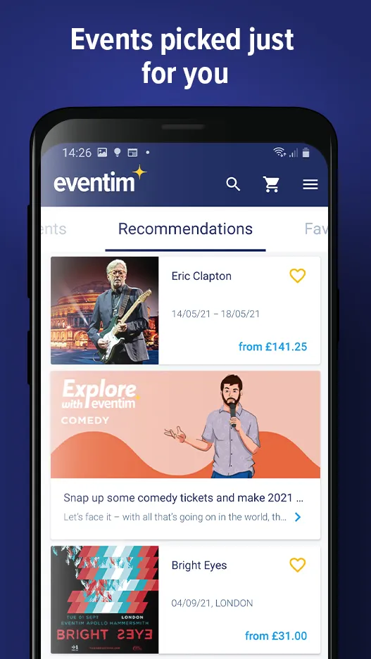 EVENTIM UK | Event Tickets | Indus Appstore | Screenshot