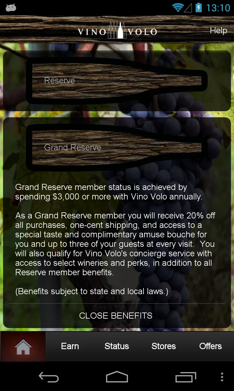 Vino Volo | Indus Appstore | Screenshot