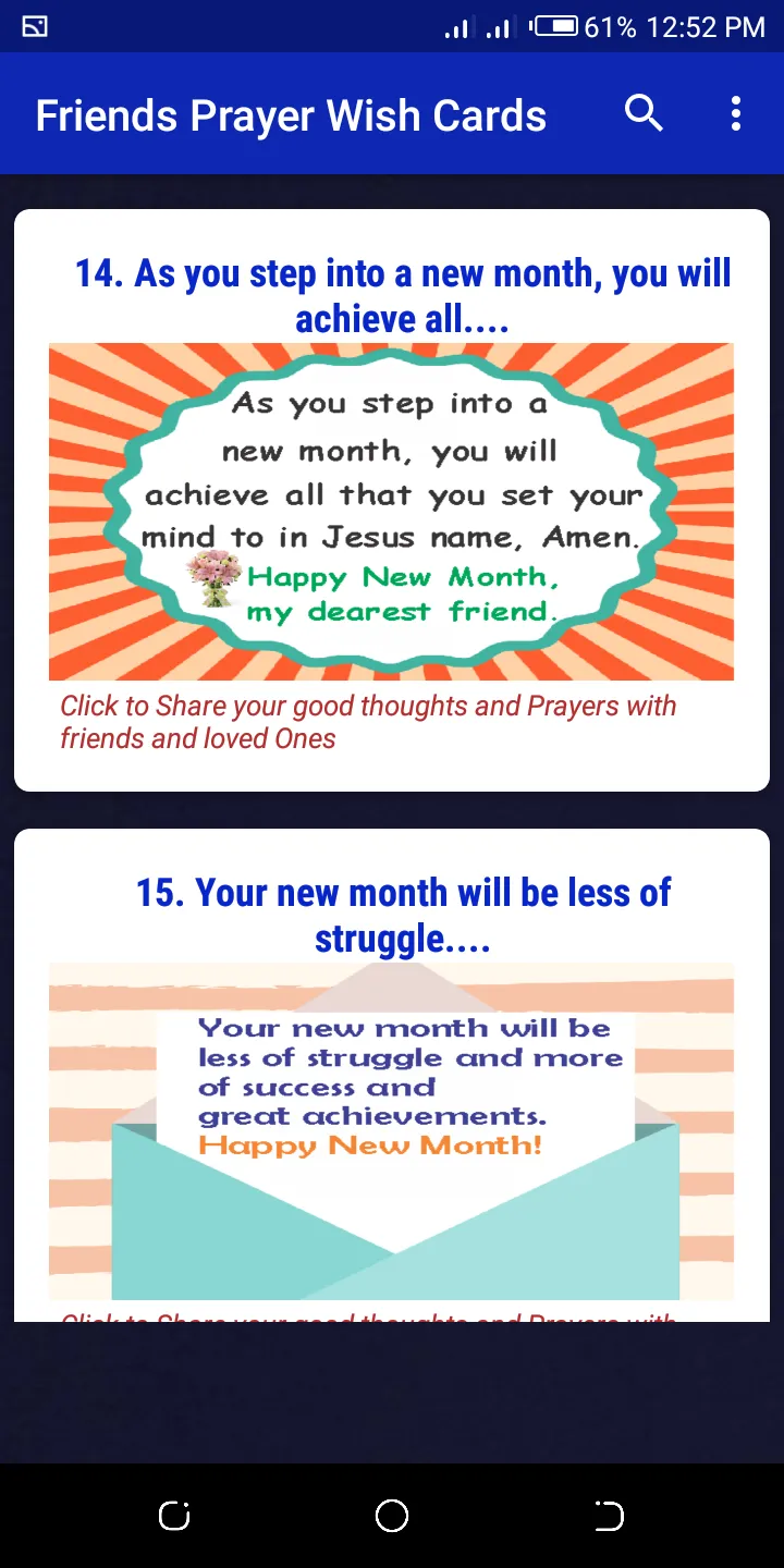 NewMonth Cards & Wish maker | Indus Appstore | Screenshot