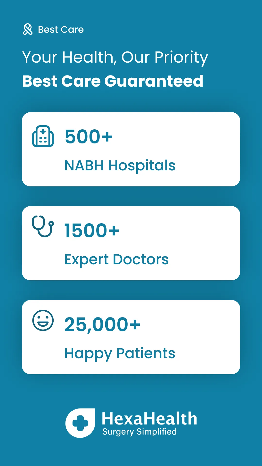 HexaHealth: Surgery Simplified | Indus Appstore | Screenshot