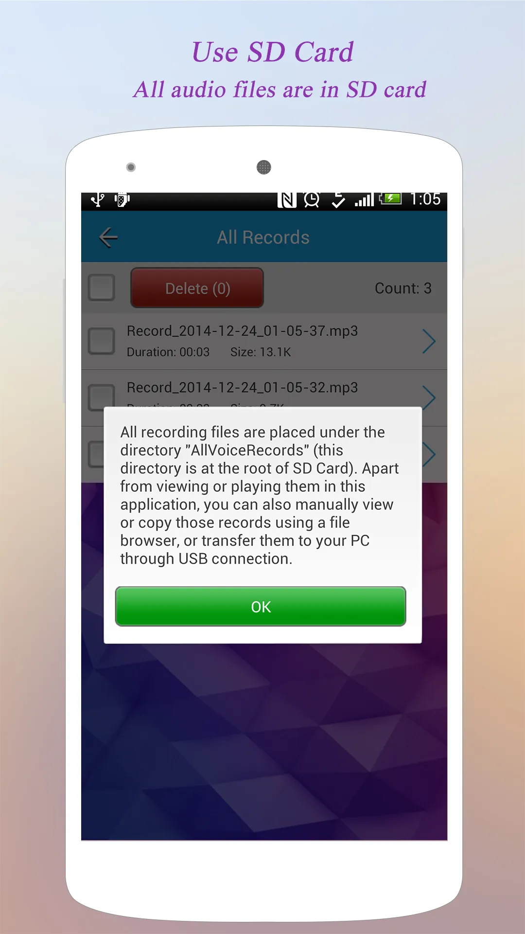 Super Voice Recorder | Indus Appstore | Screenshot