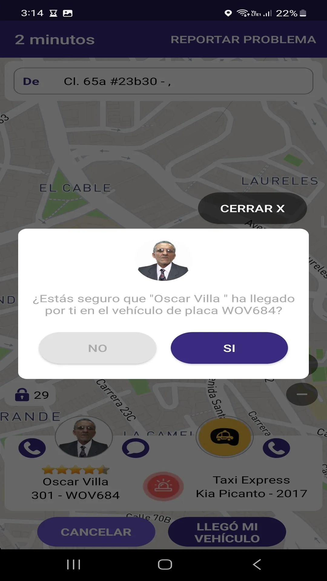 Taxia: Solicita tu transporte | Indus Appstore | Screenshot