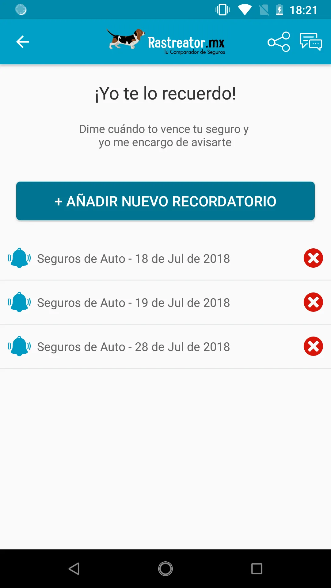 Rastreator : Seguros Auto&Moto | Indus Appstore | Screenshot