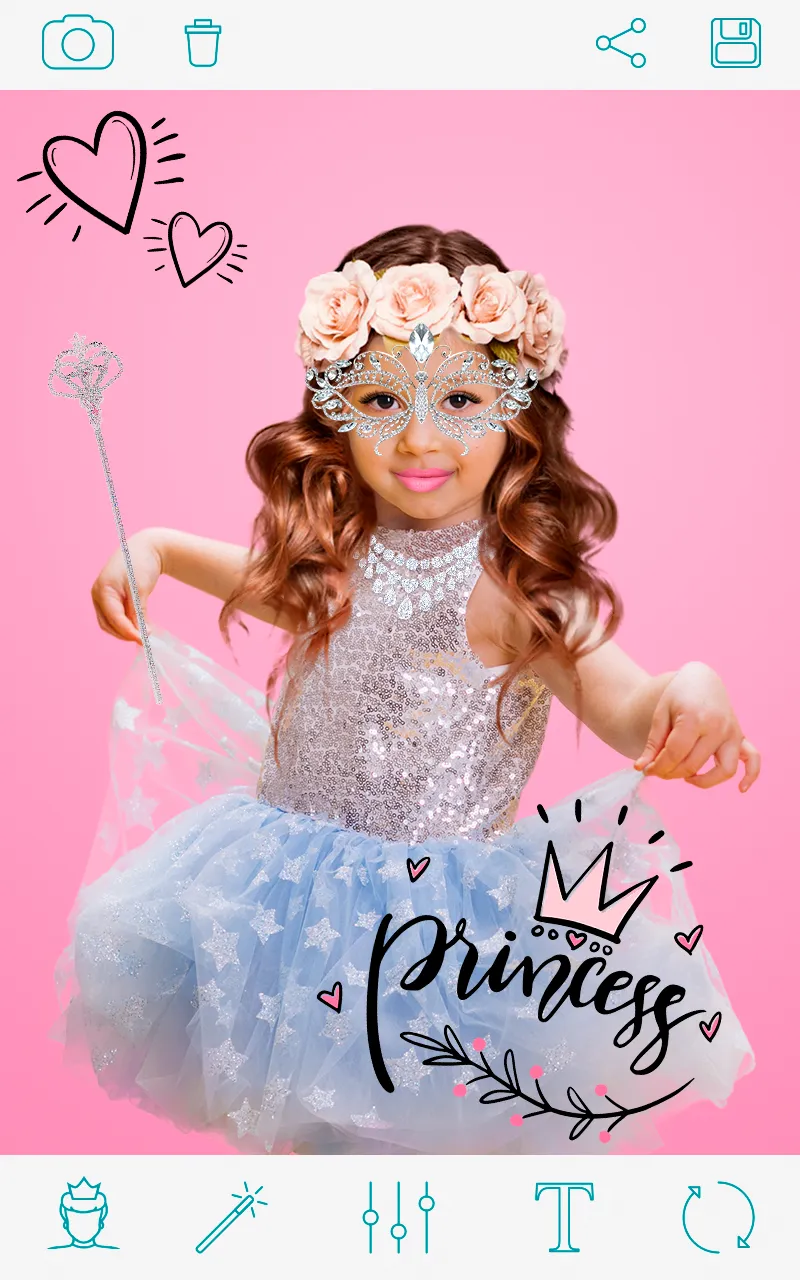 Princess Costume & Hair editor | Indus Appstore | Screenshot