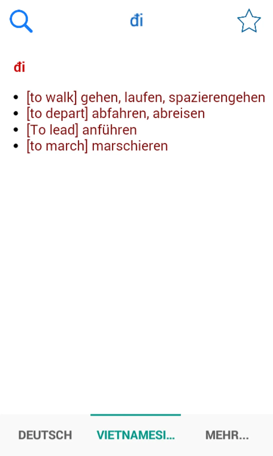 Duc Viet Tu Dien Deutsch Vietn | Indus Appstore | Screenshot