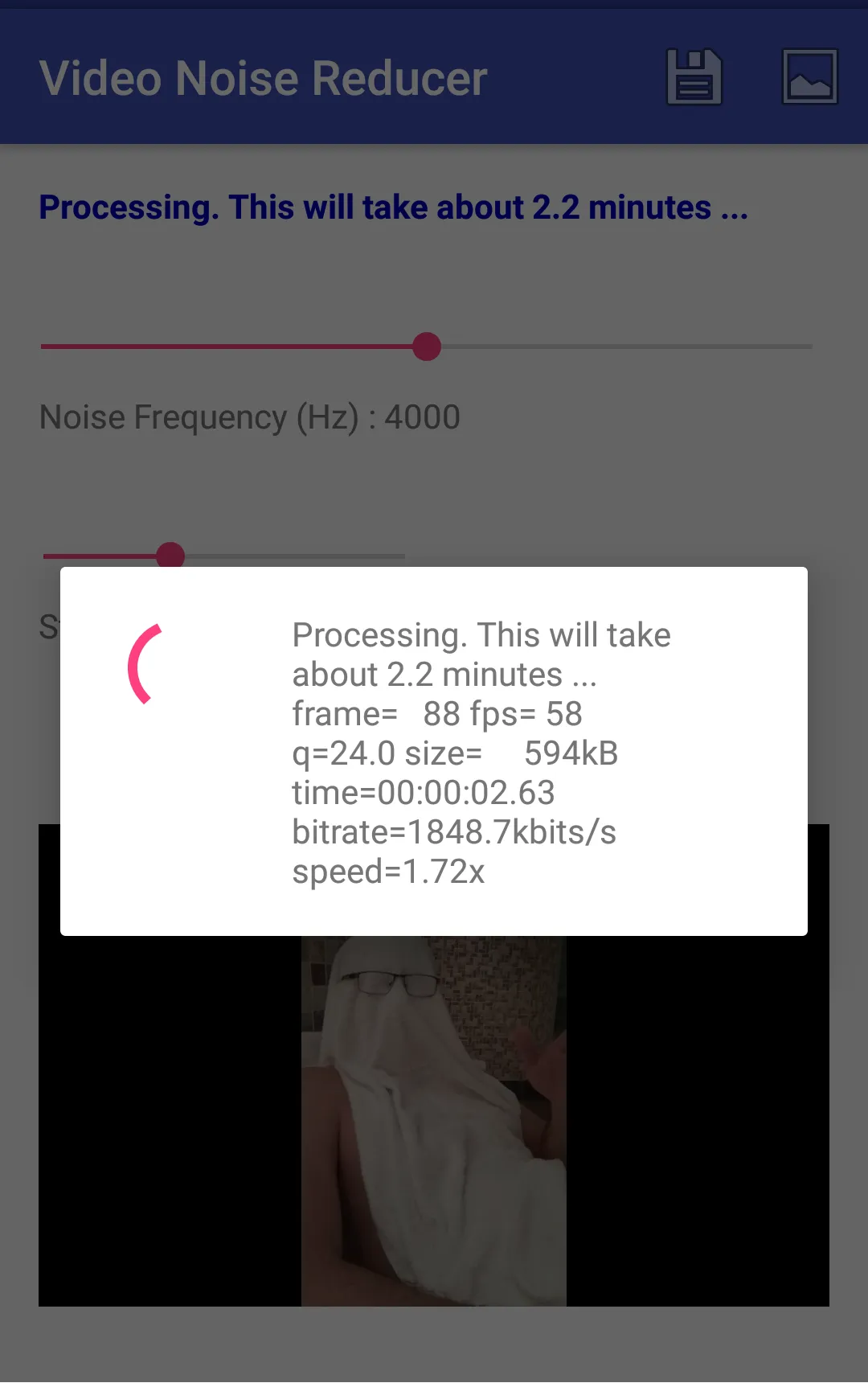 Video Noise Reducer | Indus Appstore | Screenshot