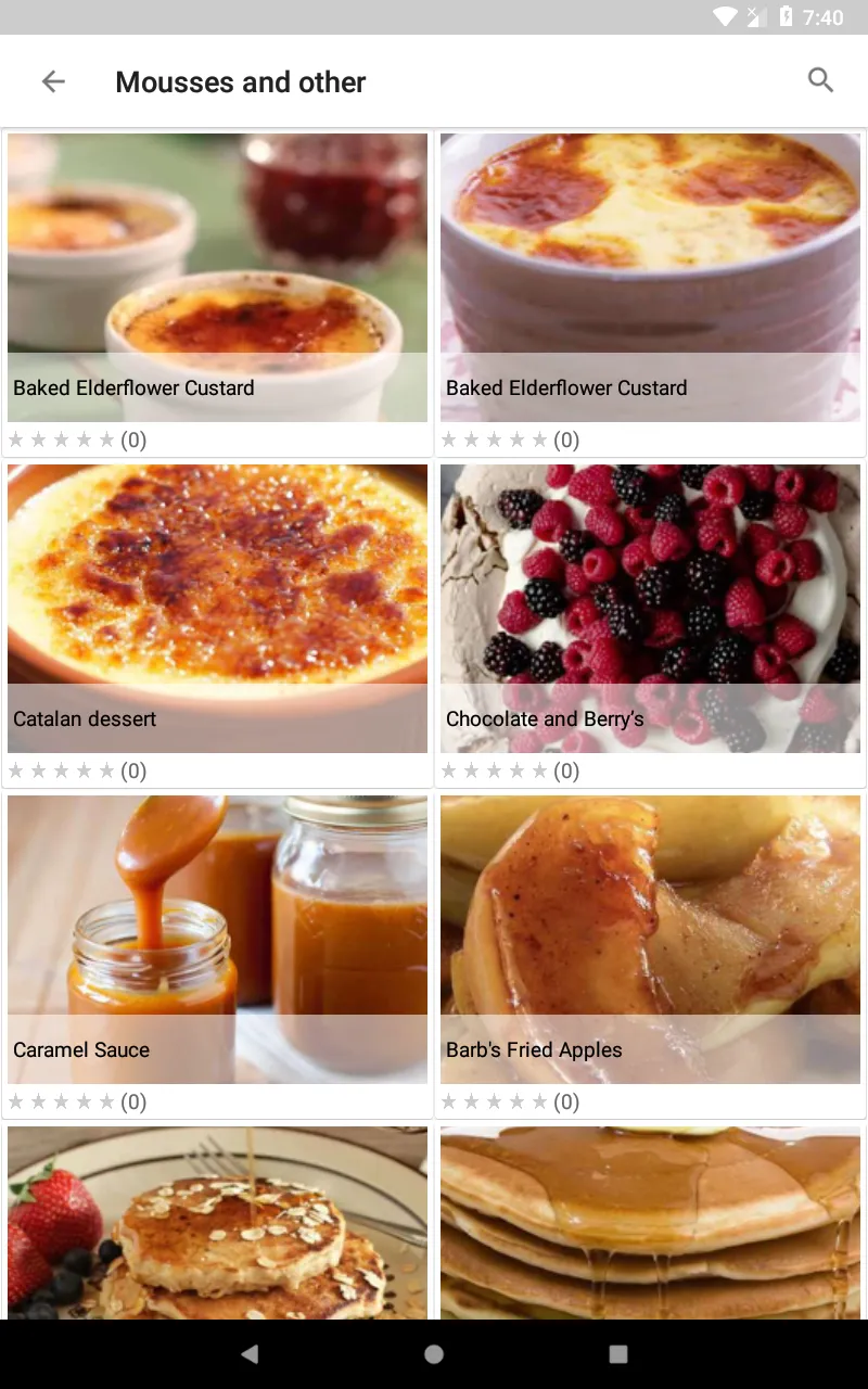 Dessert Recipes | Indus Appstore | Screenshot