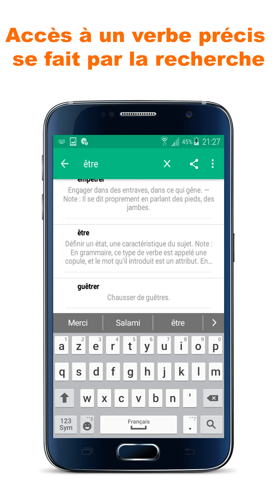 Conjugaison - Verbes Français | Indus Appstore | Screenshot