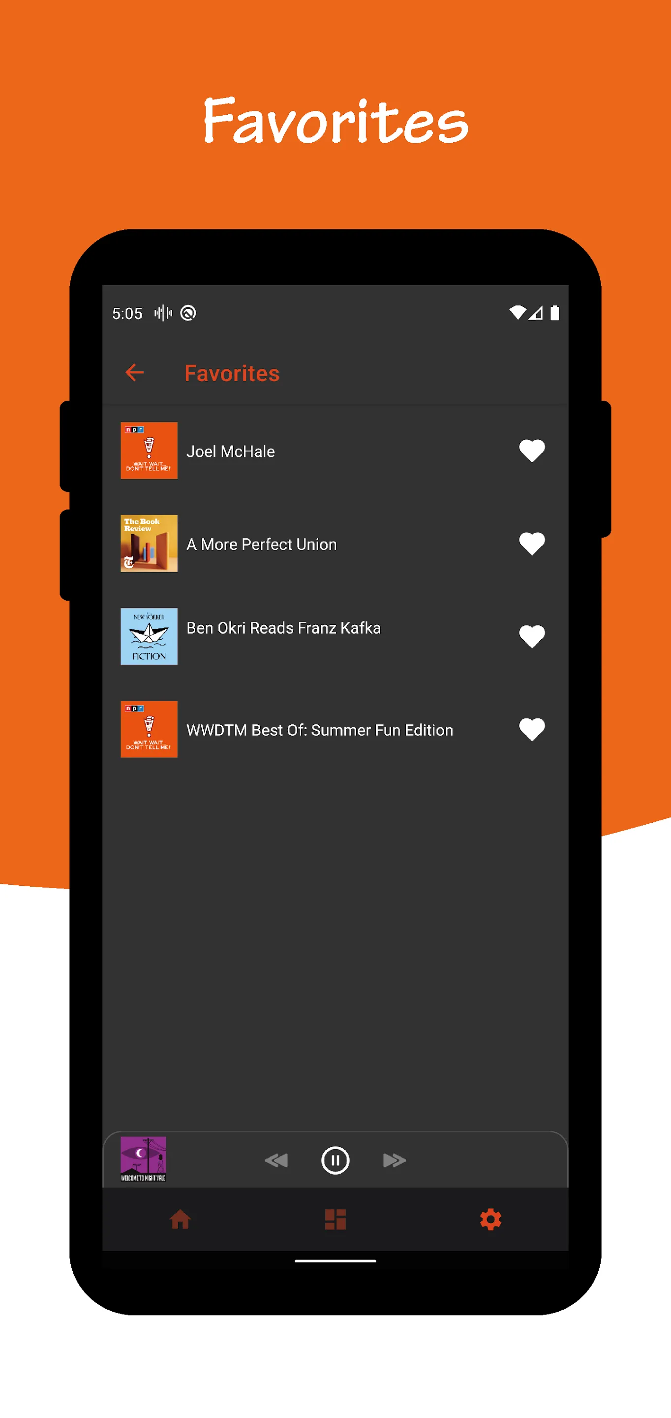 Mini Pod - Podcast Player | Indus Appstore | Screenshot