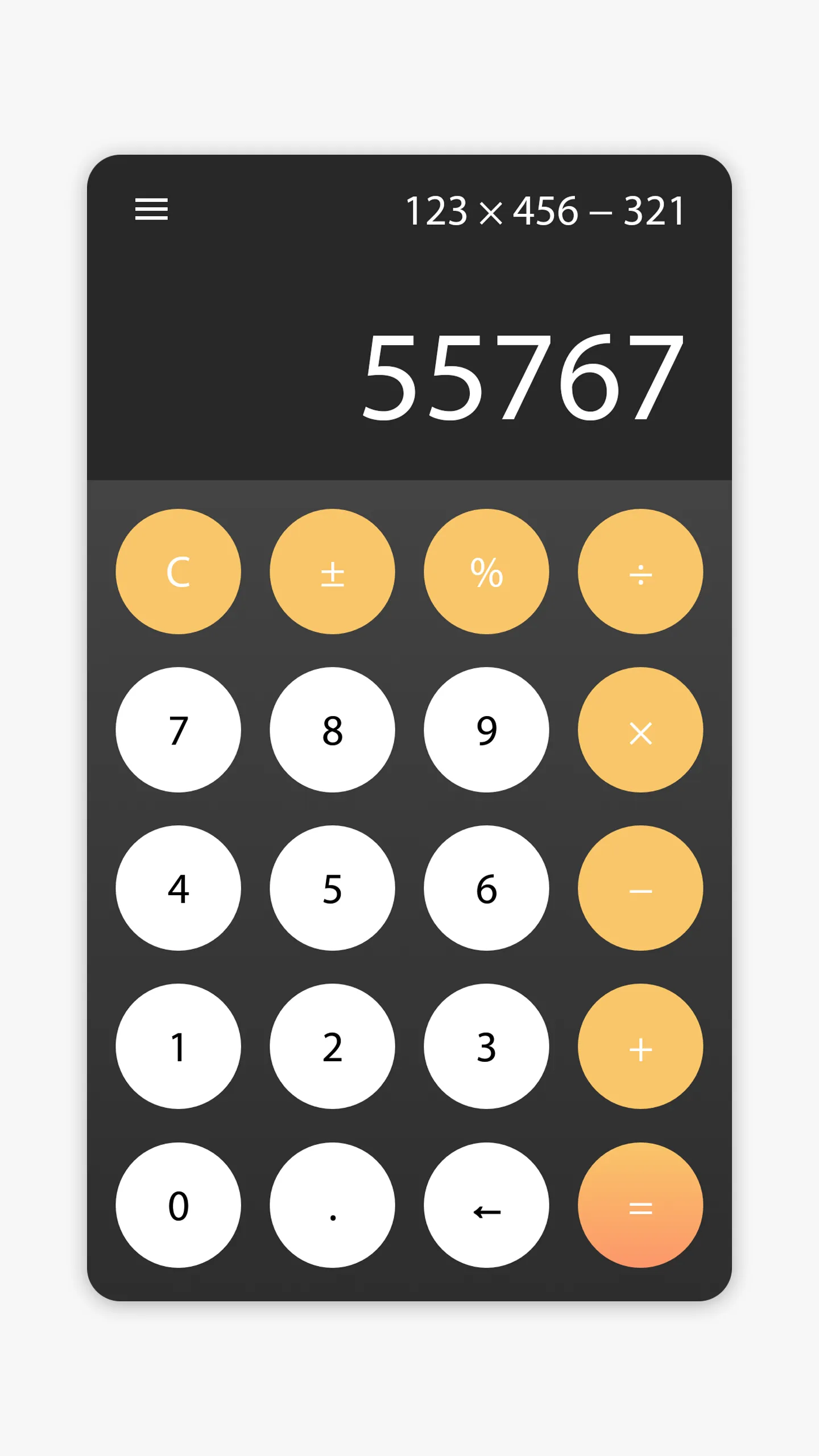 Minimal Calculator | Indus Appstore | Screenshot