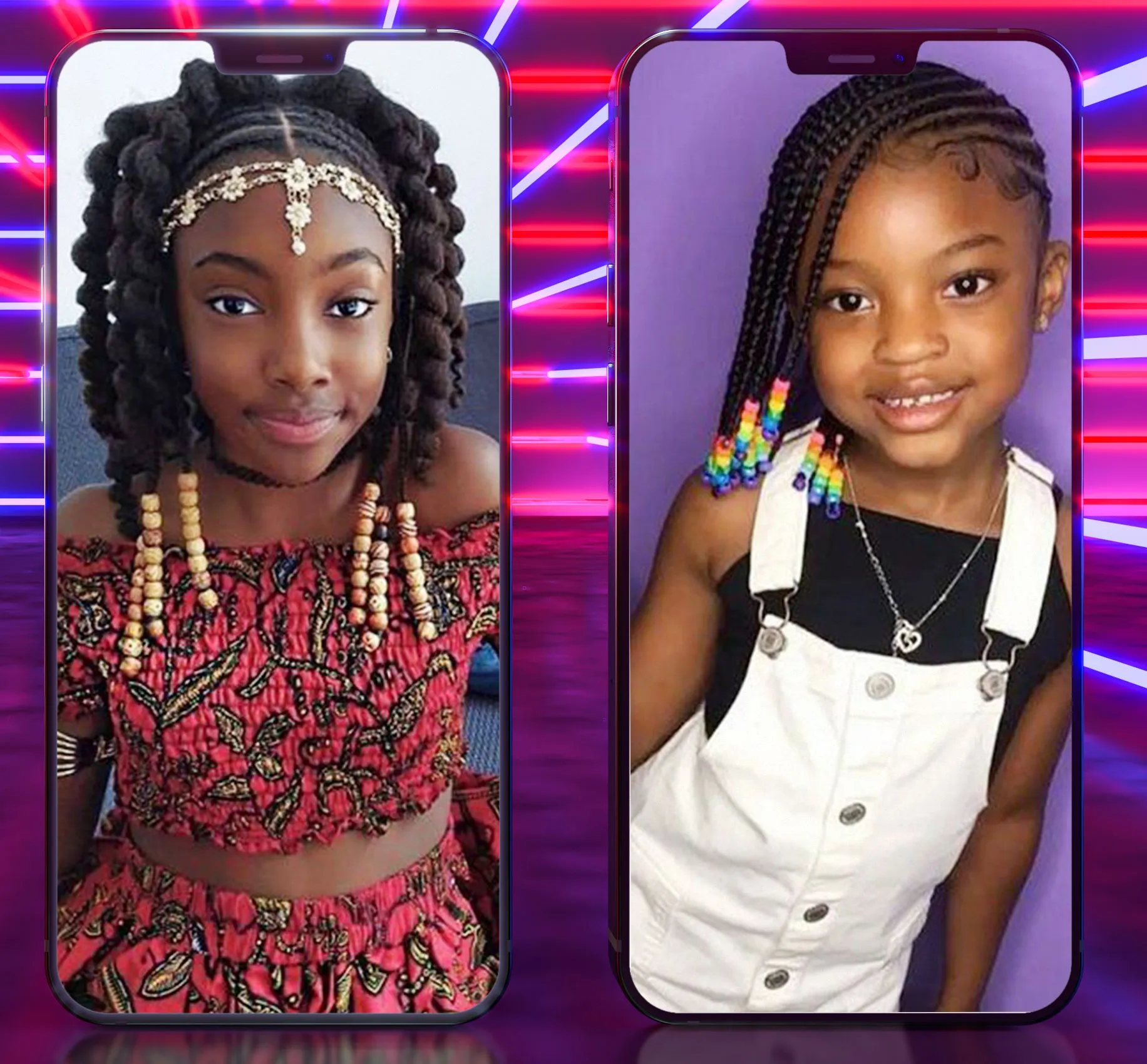 African Kids Braid Hairstyle | Indus Appstore | Screenshot