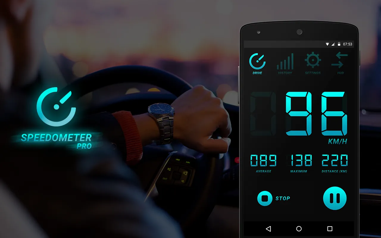 Speedometer PRO | Indus Appstore | Screenshot