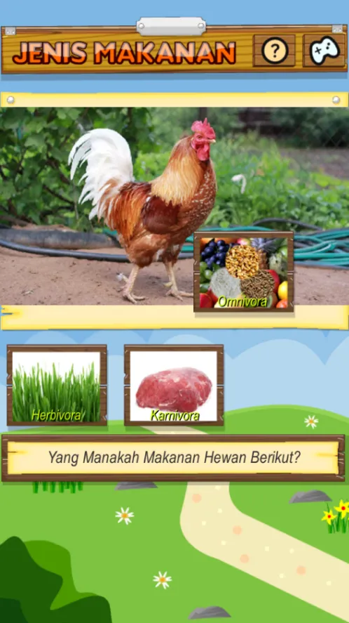 Game Anak Edukasi Hewan Darat | Indus Appstore | Screenshot