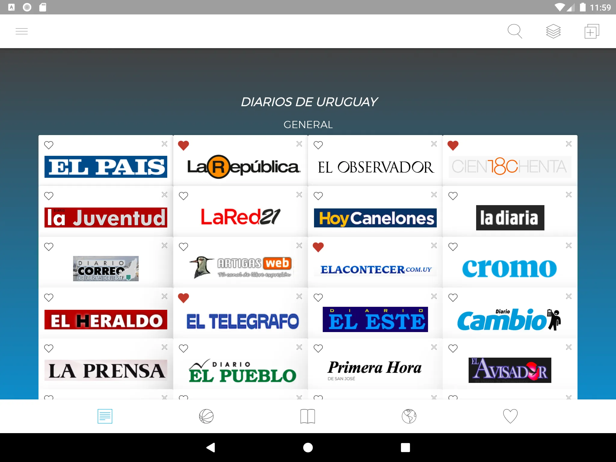 Diarios Uruguayos | Indus Appstore | Screenshot