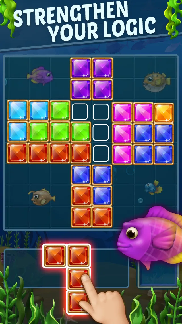 Block Ocean Puzzle 1010 : GOAT | Indus Appstore | Screenshot