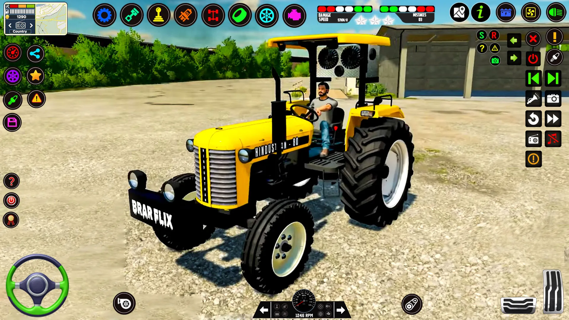 Tractor Simulator Game Offline | Indus Appstore | Screenshot
