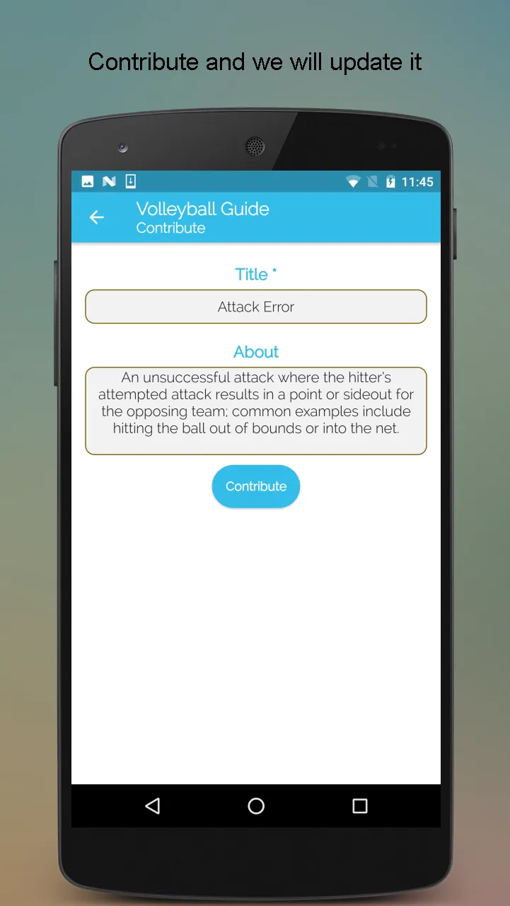 Volleyball Dictionary | Indus Appstore | Screenshot