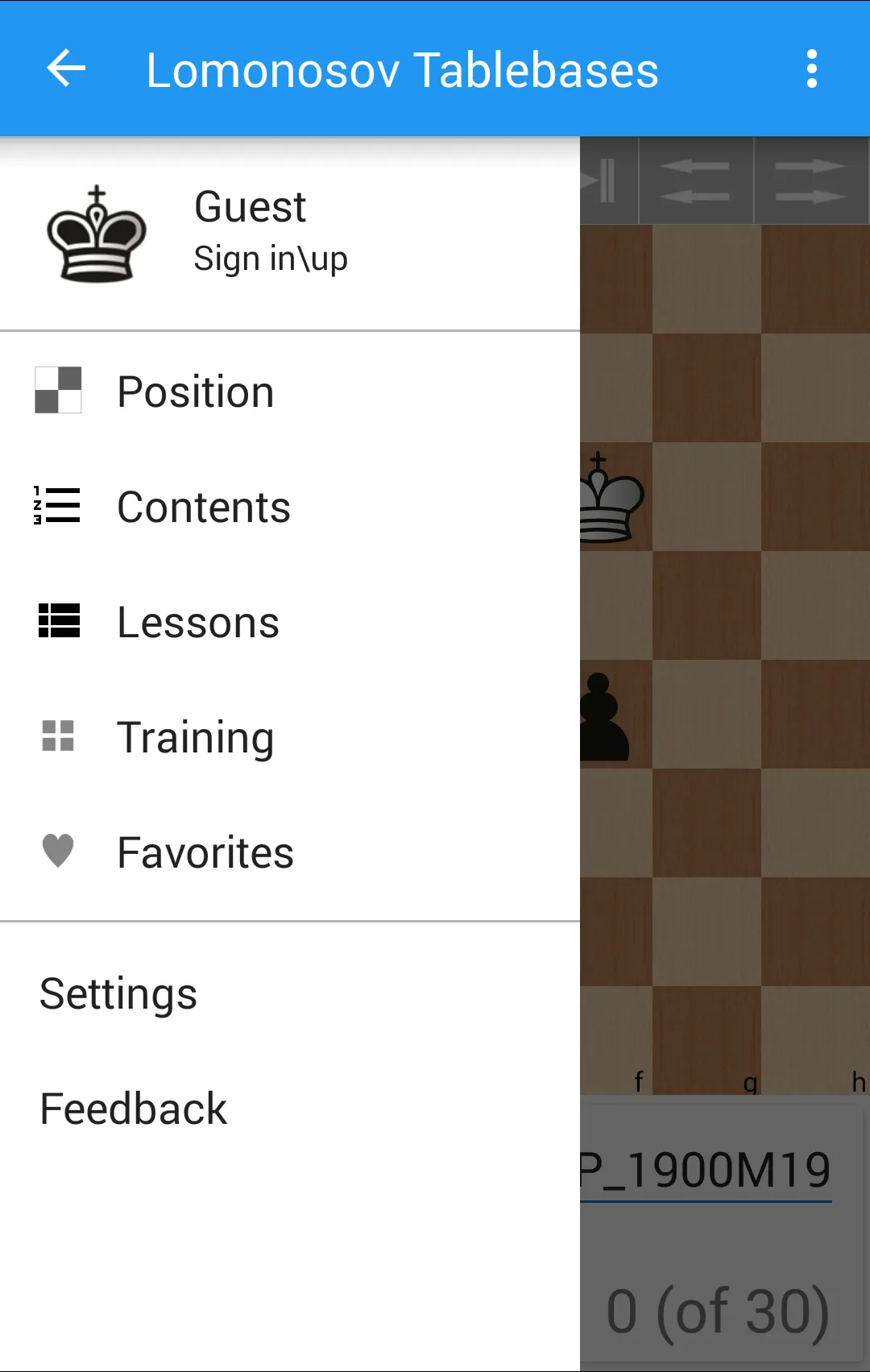 7-piece chess endgame training | Indus Appstore | Screenshot