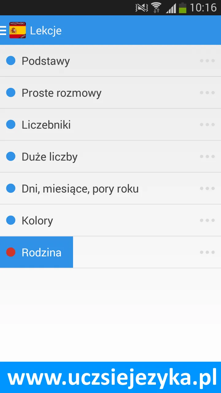 Hiszpański - Ucz się języka | Indus Appstore | Screenshot