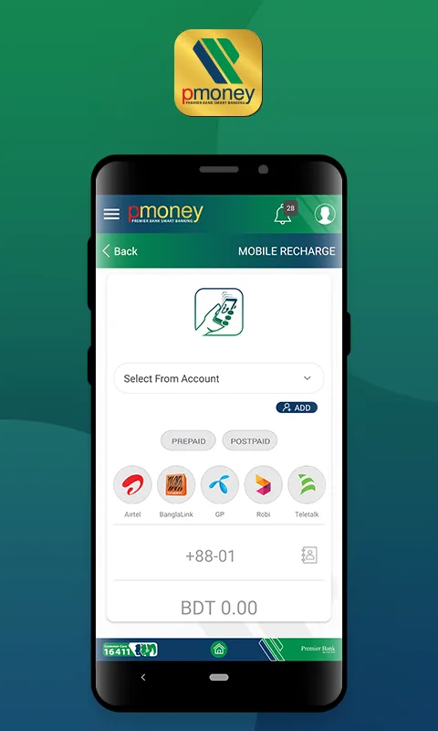 pmoney smart banking | Indus Appstore | Screenshot