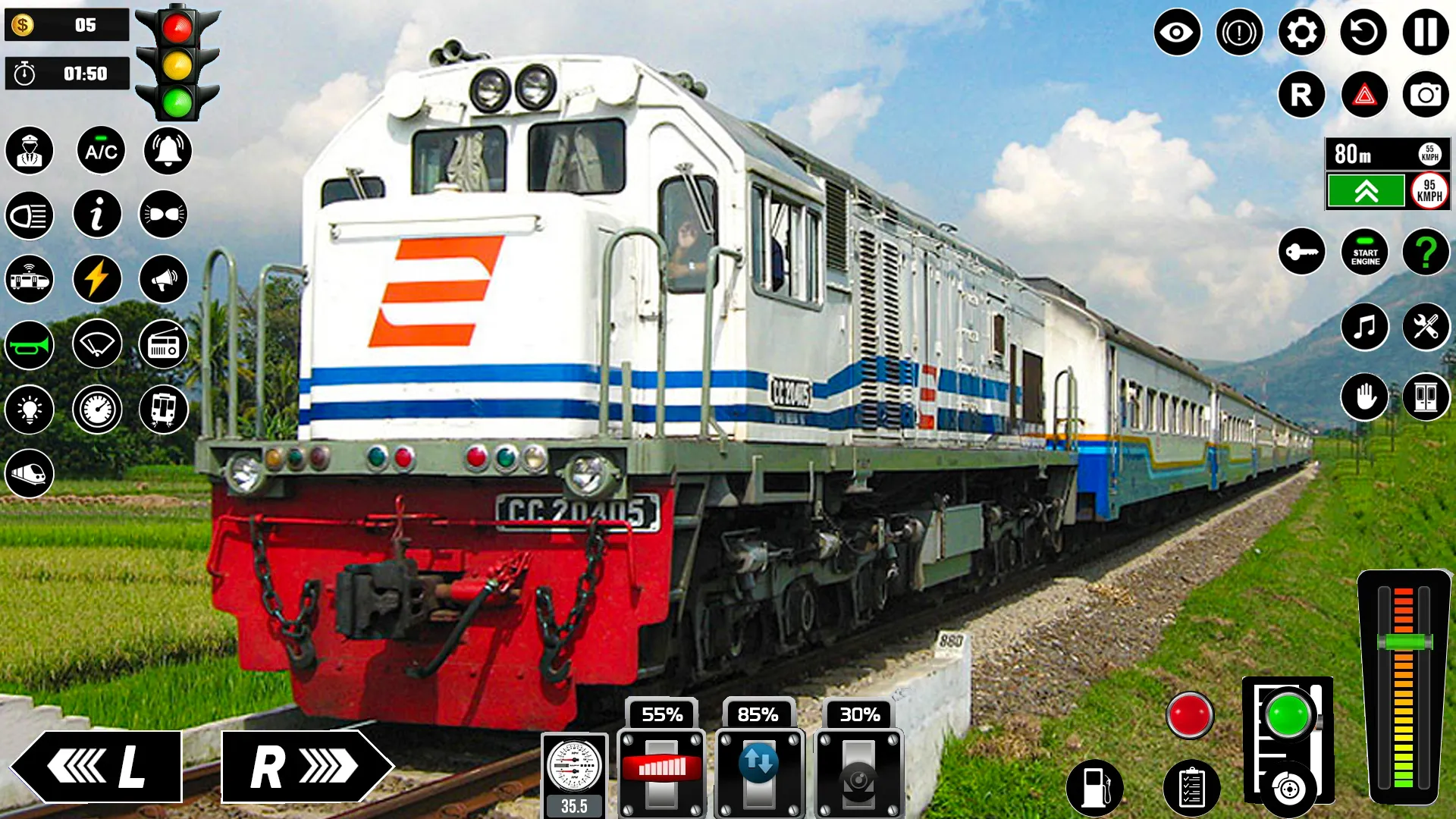 Real Train Simulator 3D Game | Indus Appstore | Screenshot