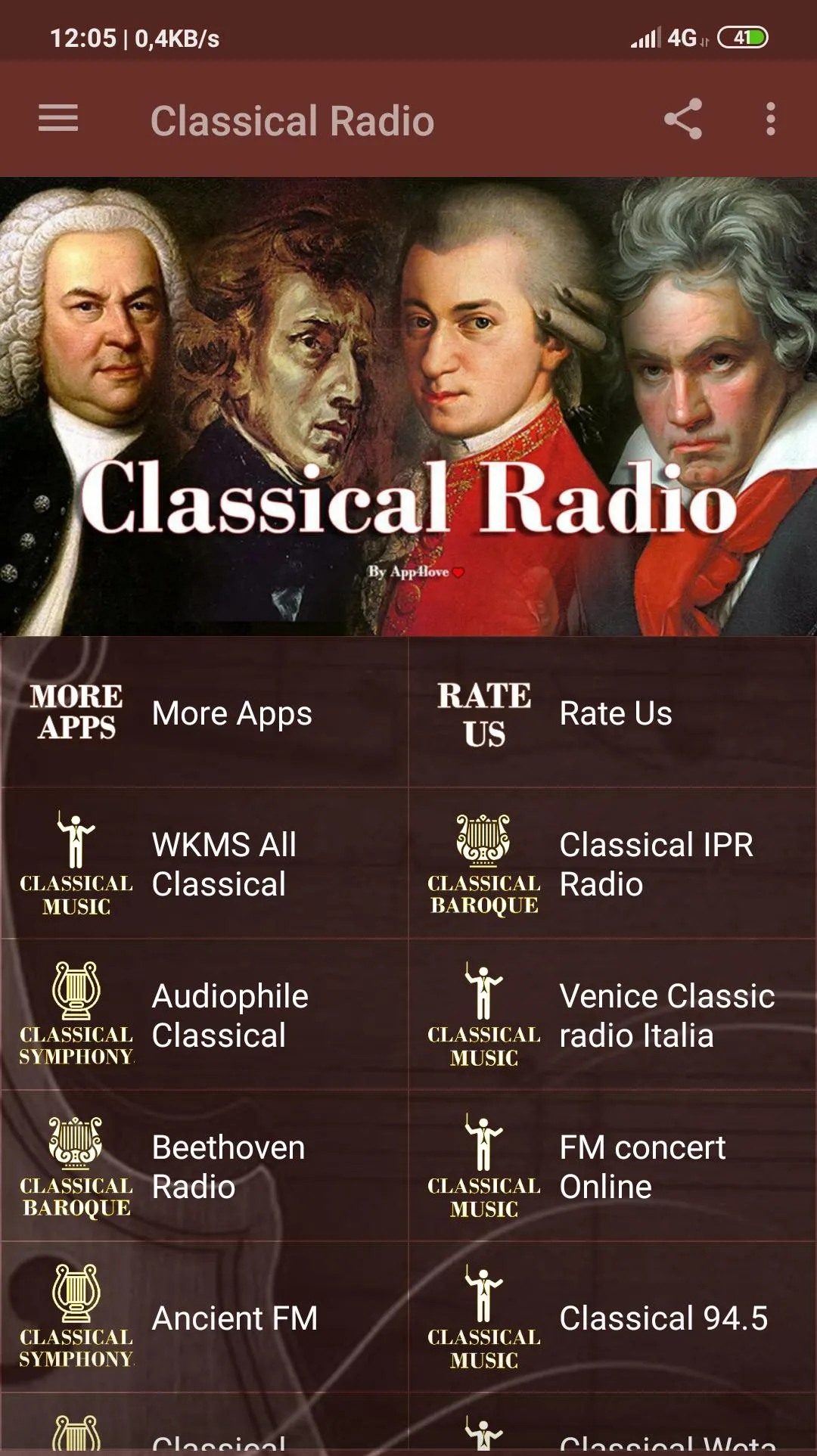 Classical Music Radio 24 | Indus Appstore | Screenshot