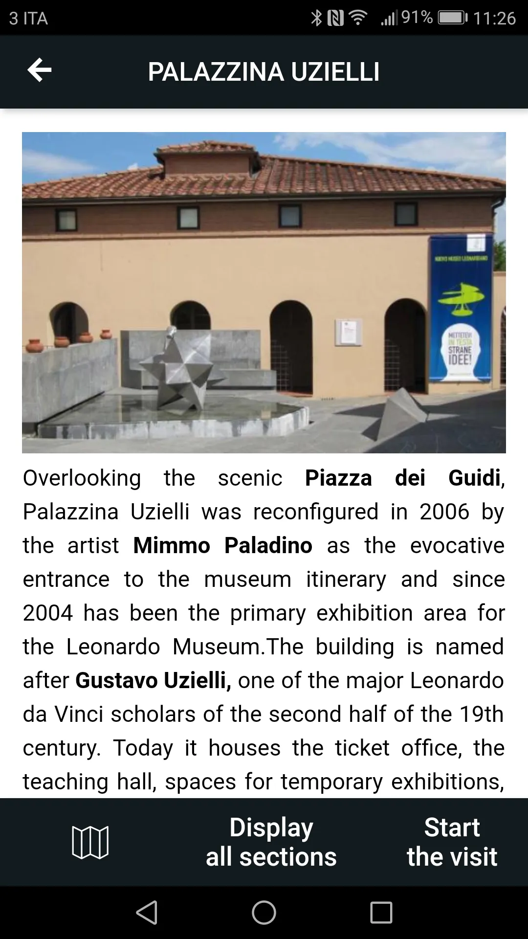 Museo Leonardiano Vinci | Indus Appstore | Screenshot