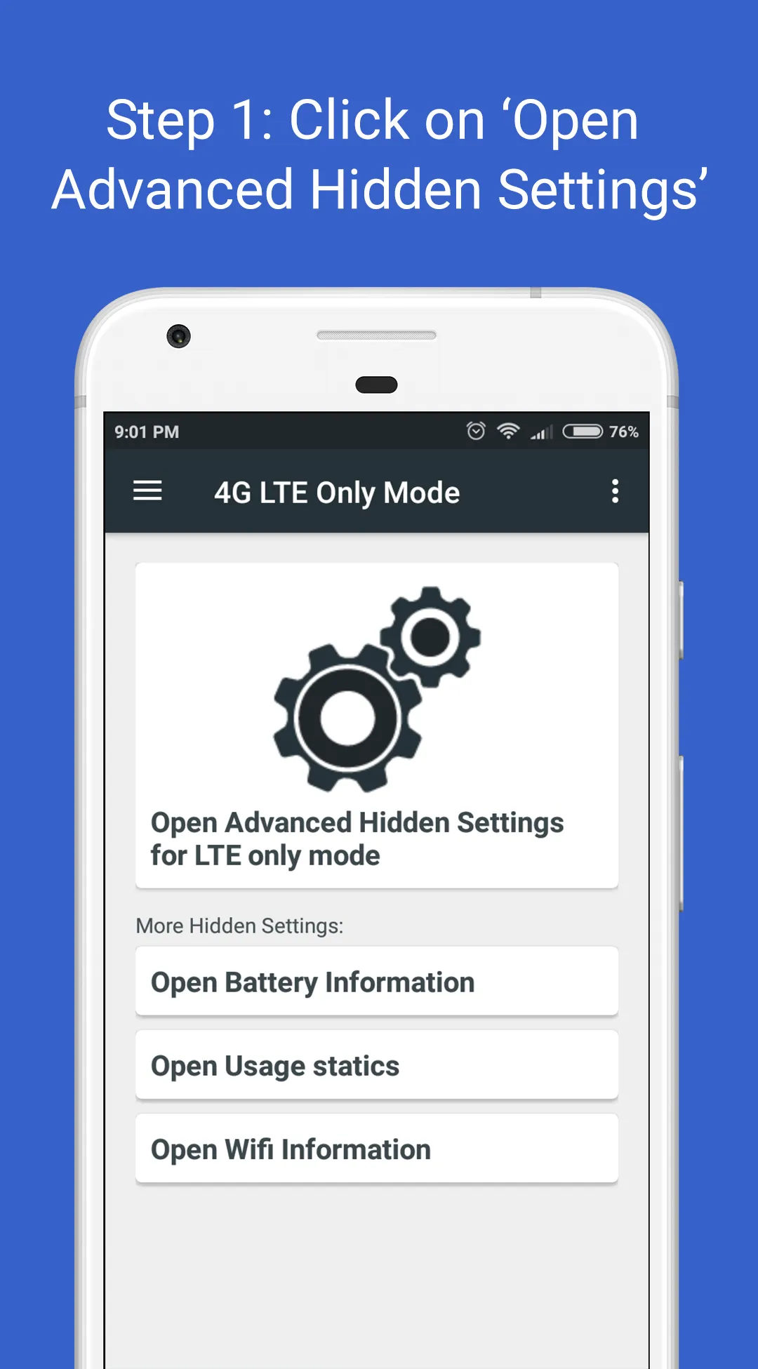 4G LTE Only Mode | Indus Appstore | Screenshot