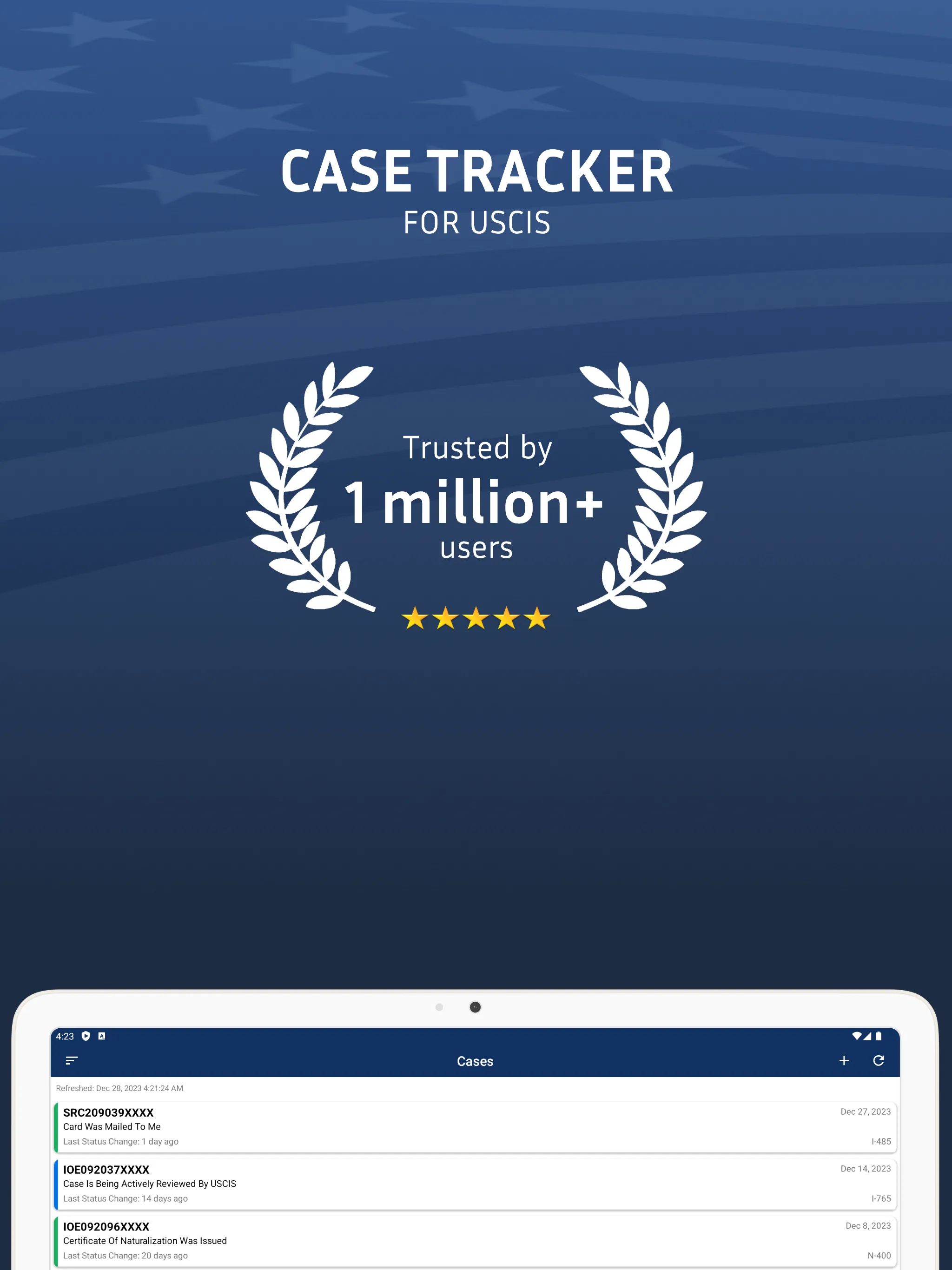 Case Tracker for USCIS | Indus Appstore | Screenshot