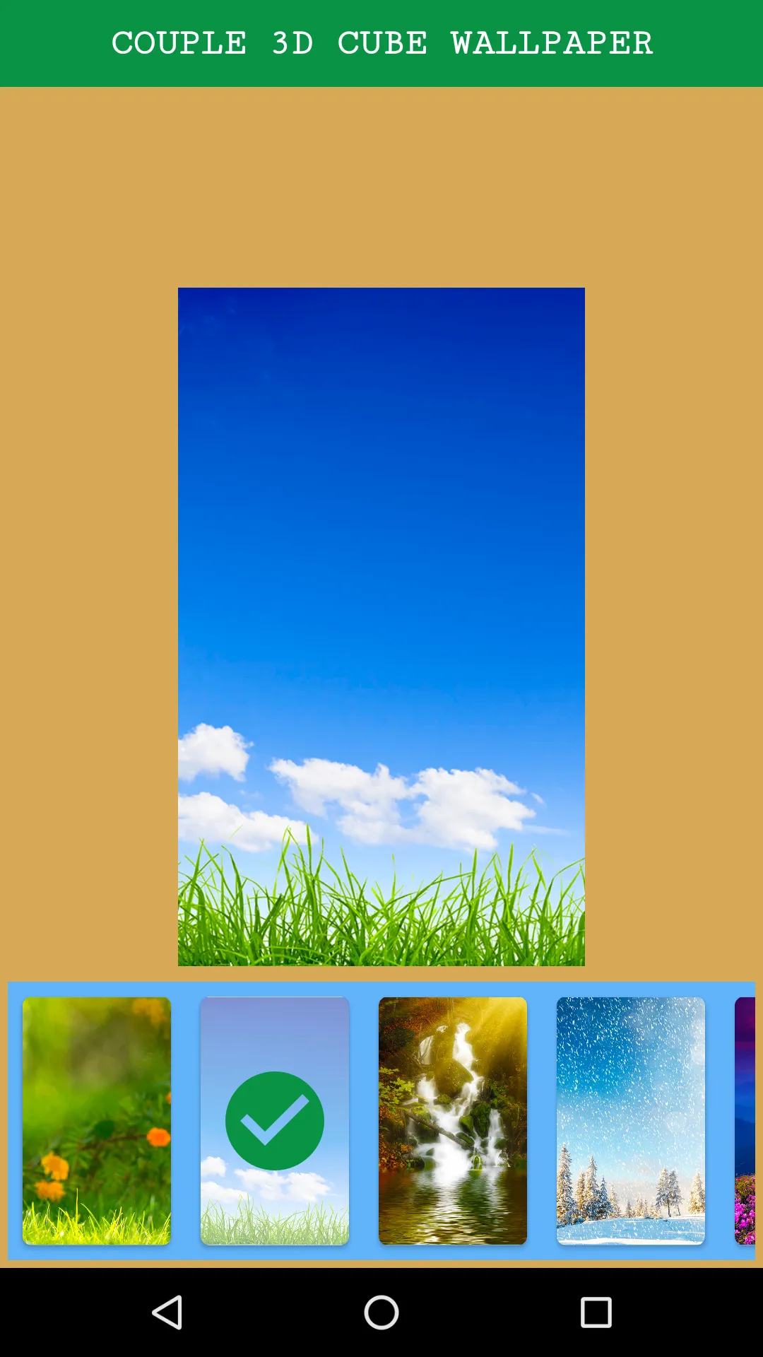 Photo Cube 3D Live Wallpaper | Indus Appstore | Screenshot