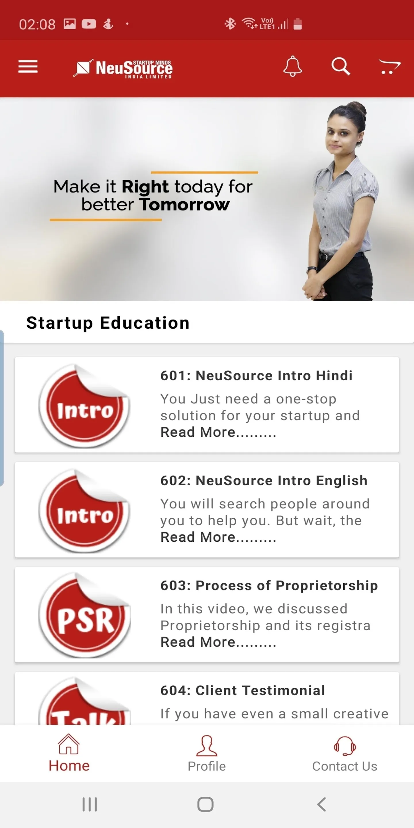 NeuSource Startup Minds India  | Indus Appstore | Screenshot