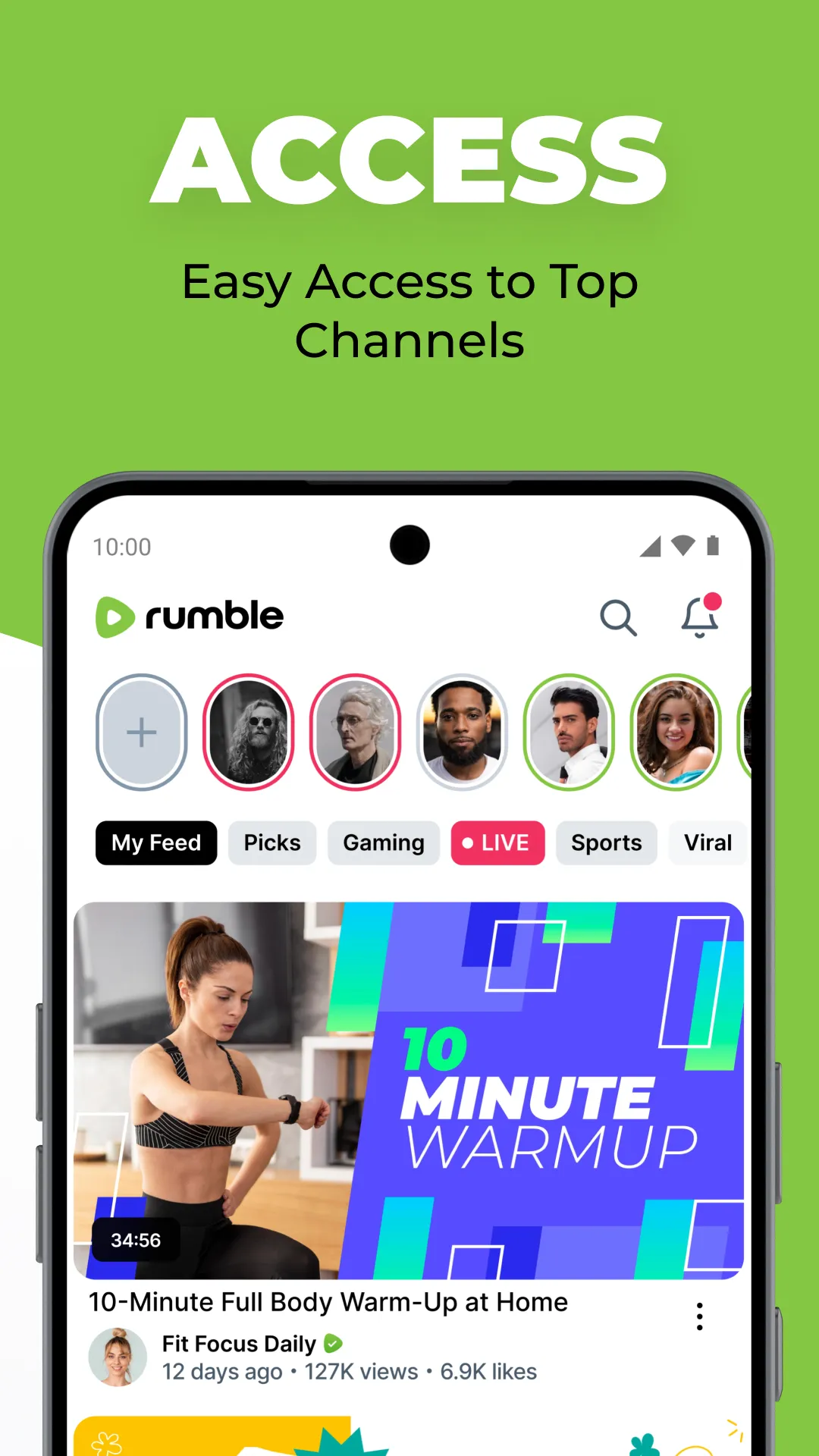 Rumble | Indus Appstore | Screenshot