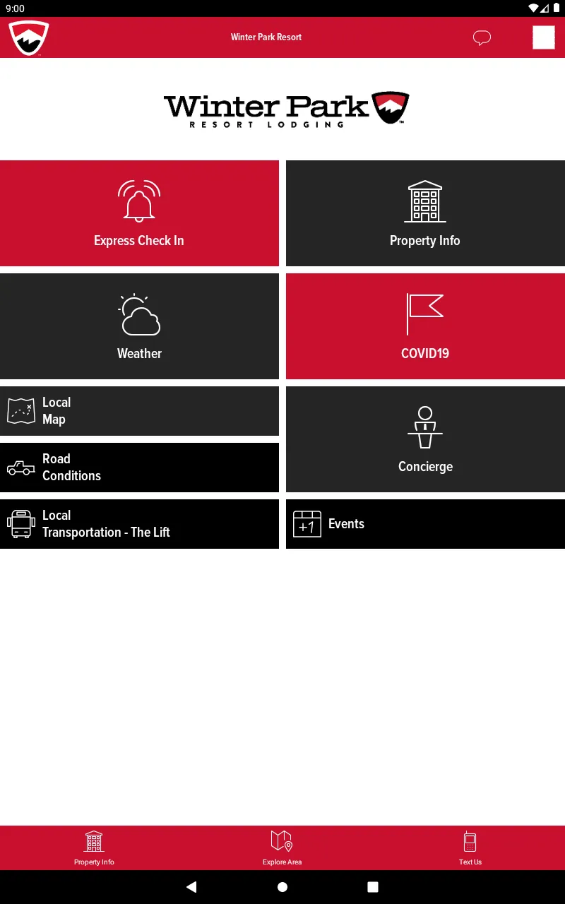 Winter Park Resort Lodging | Indus Appstore | Screenshot