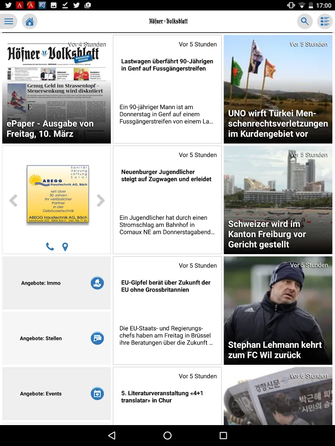 Höfner Volksblatt | Indus Appstore | Screenshot