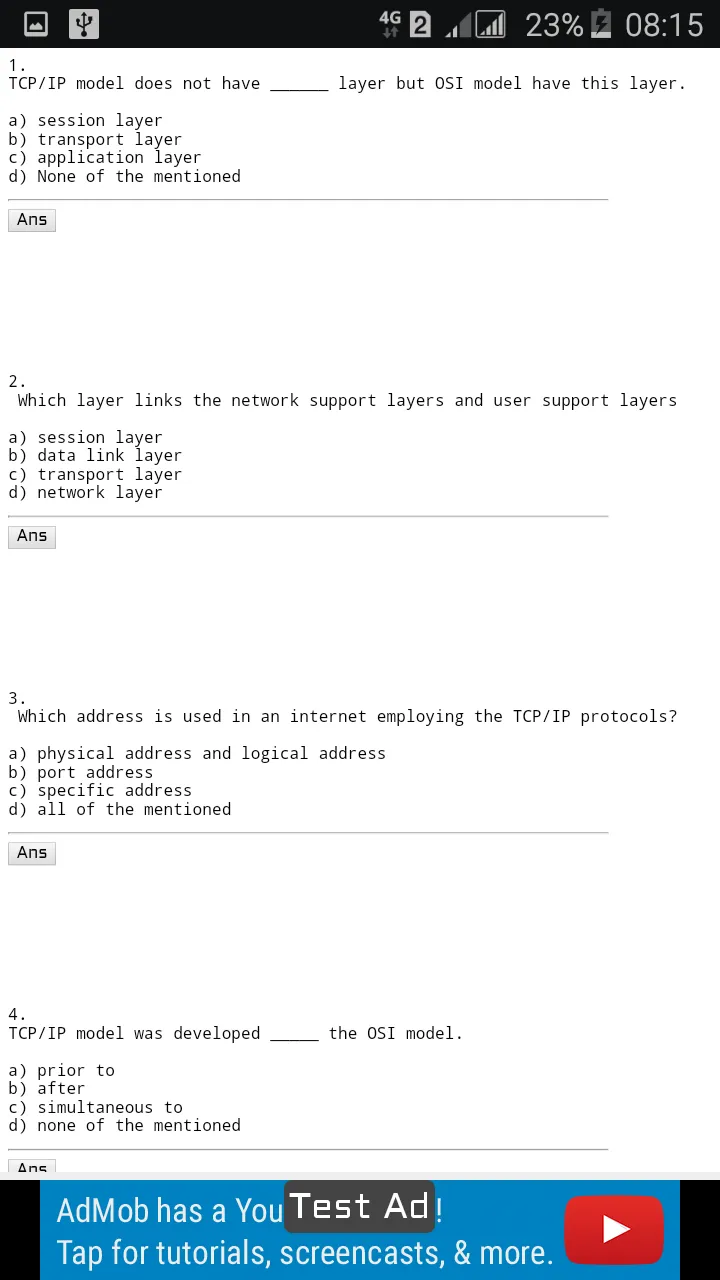 CS IT - Computer Science MCQs | Indus Appstore | Screenshot