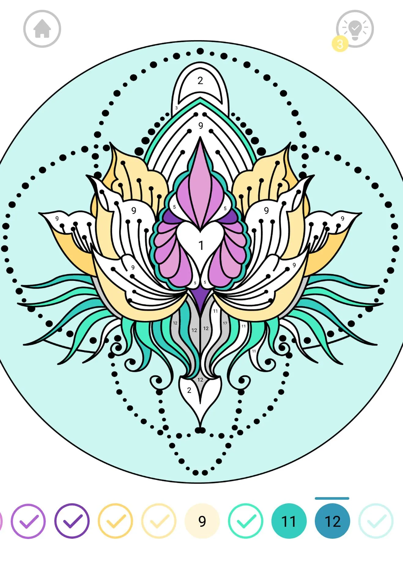 Mandala Coloring Antistress | Indus Appstore | Screenshot