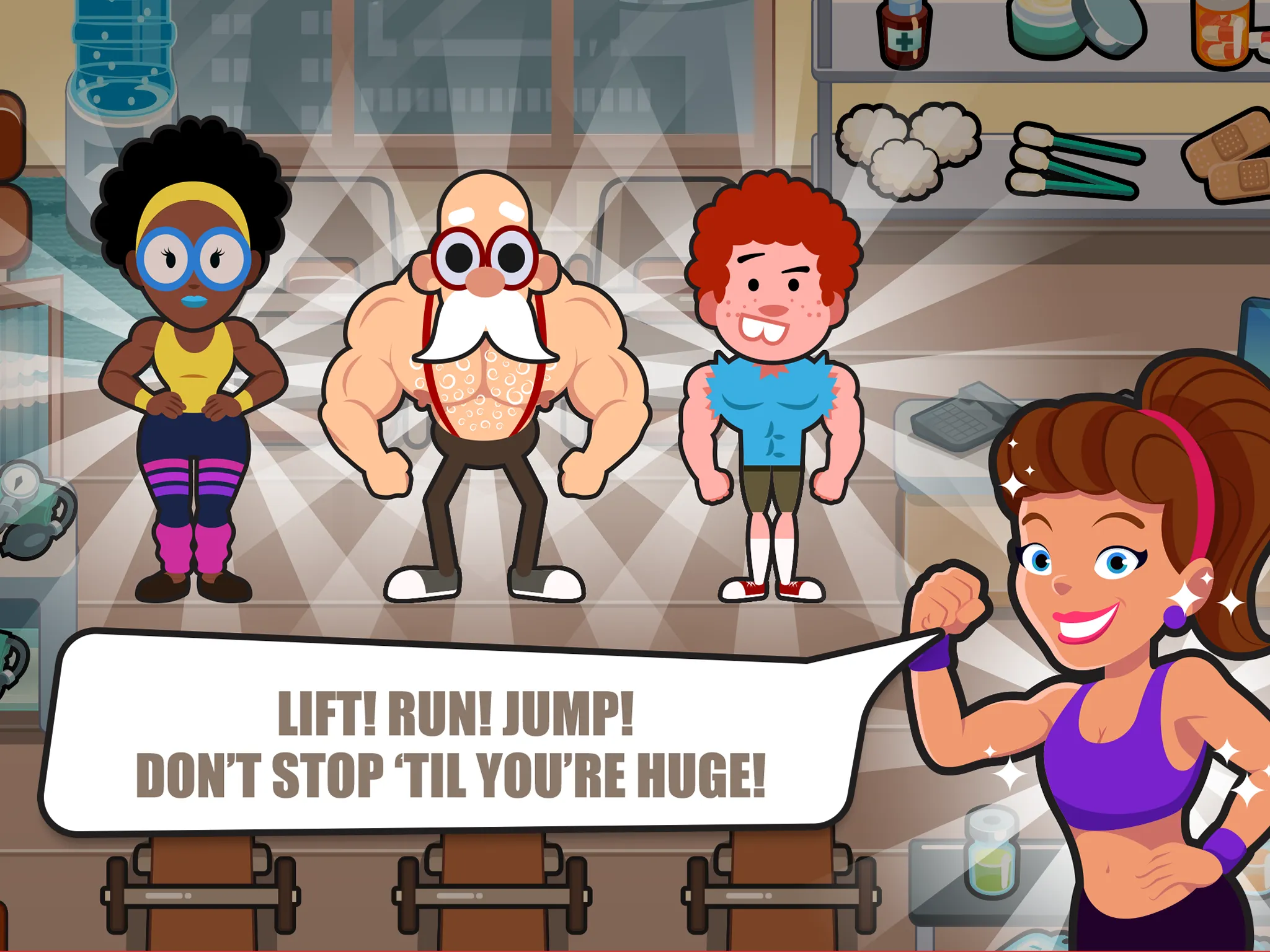 Gym Til' Fit: Fitness Game | Indus Appstore | Screenshot