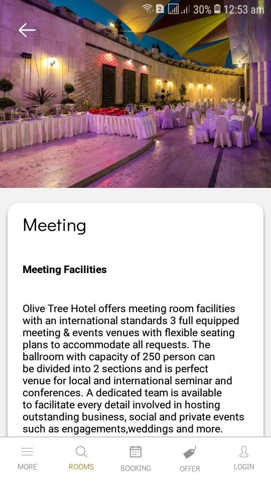 Olive Tree Hotel | Indus Appstore | Screenshot