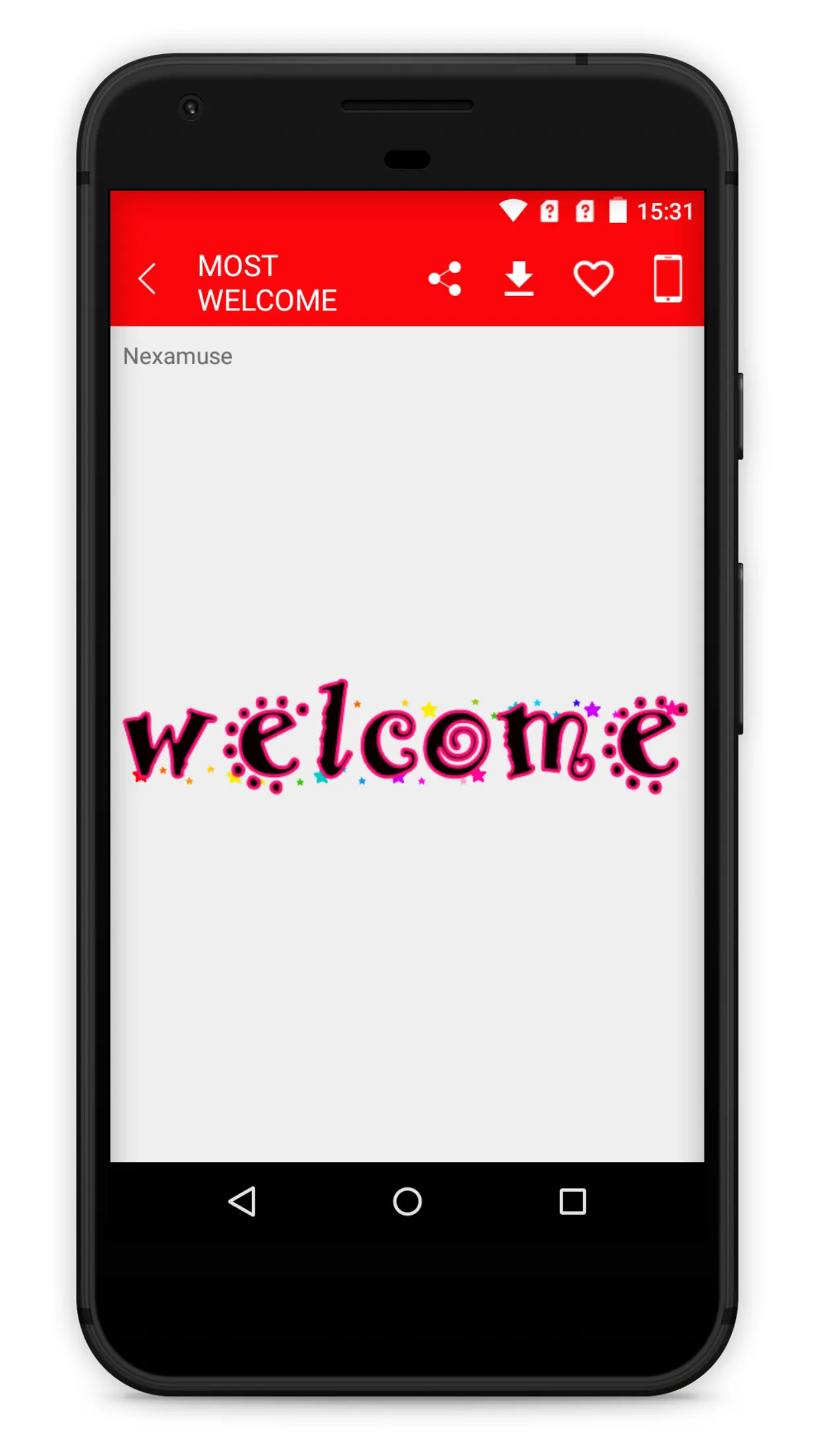 Most Welcome Live Wallpapers | Indus Appstore | Screenshot