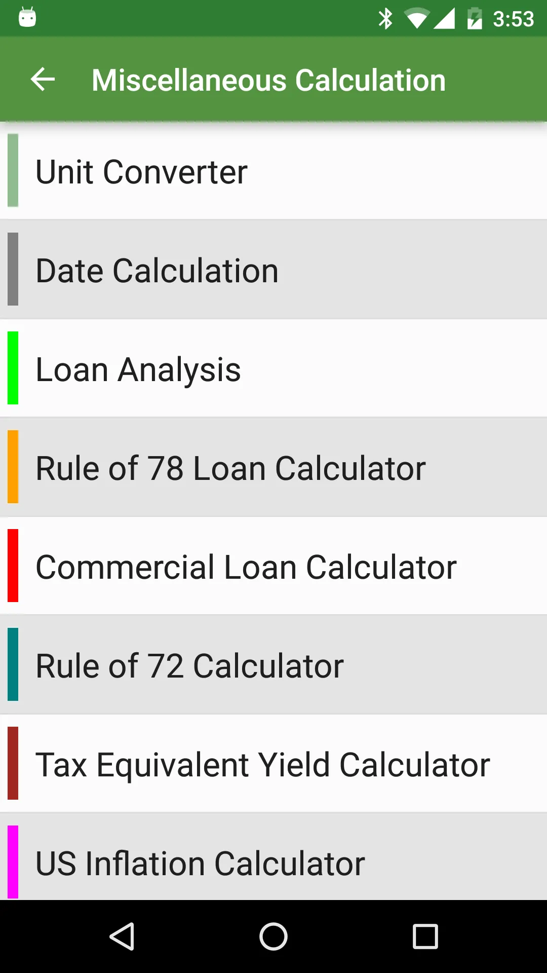 Financial Calculators | Indus Appstore | Screenshot