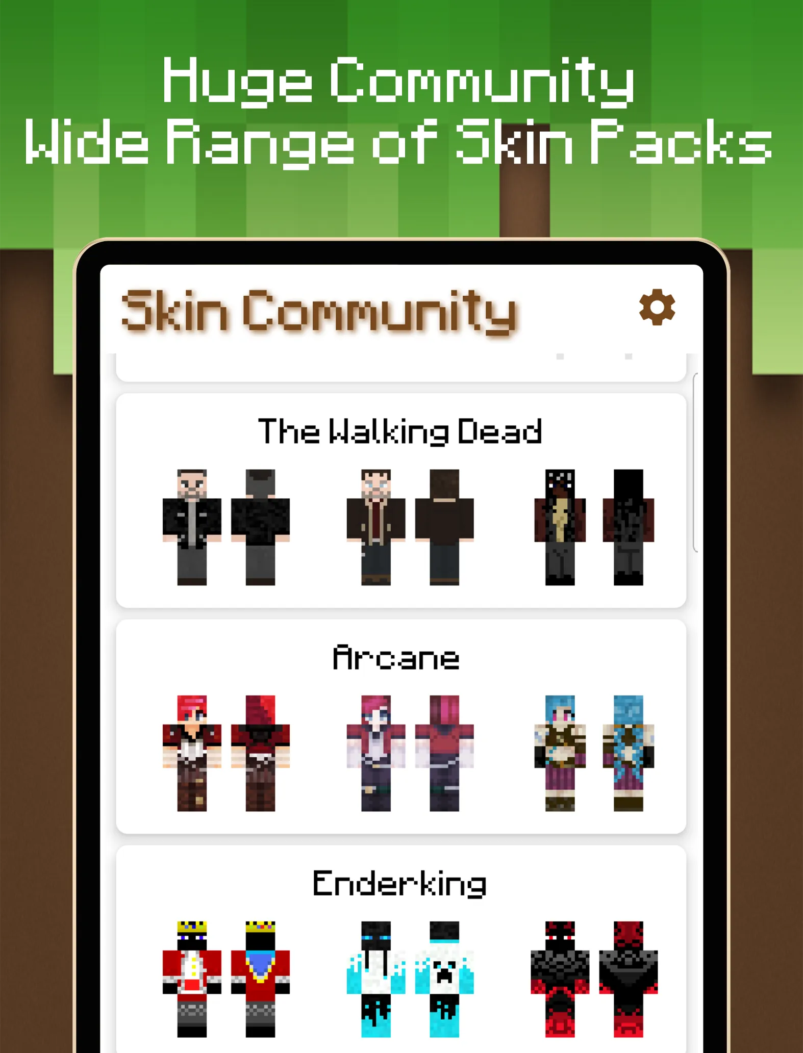 Skin Pack Maker for Minecraft | Indus Appstore | Screenshot