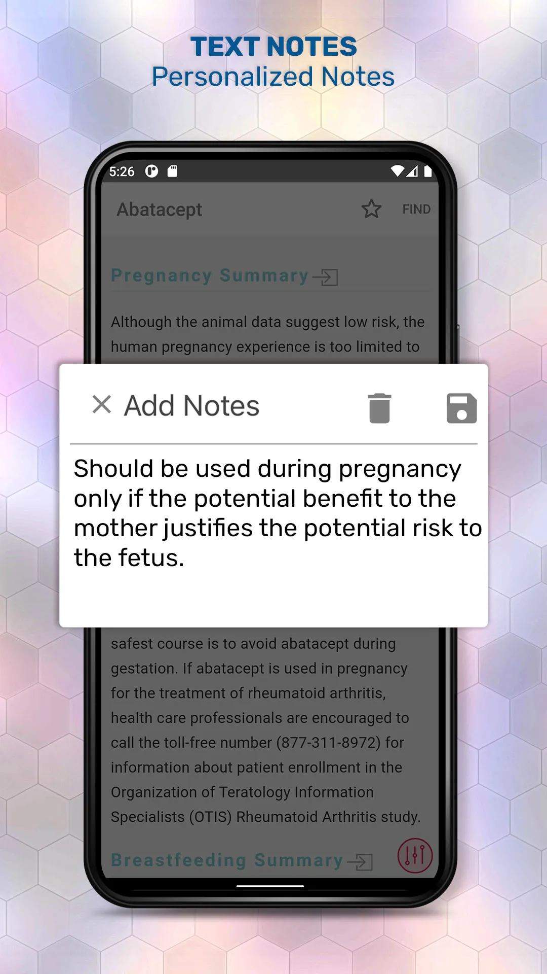 Drugs in Pregnancy Lactation | Indus Appstore | Screenshot