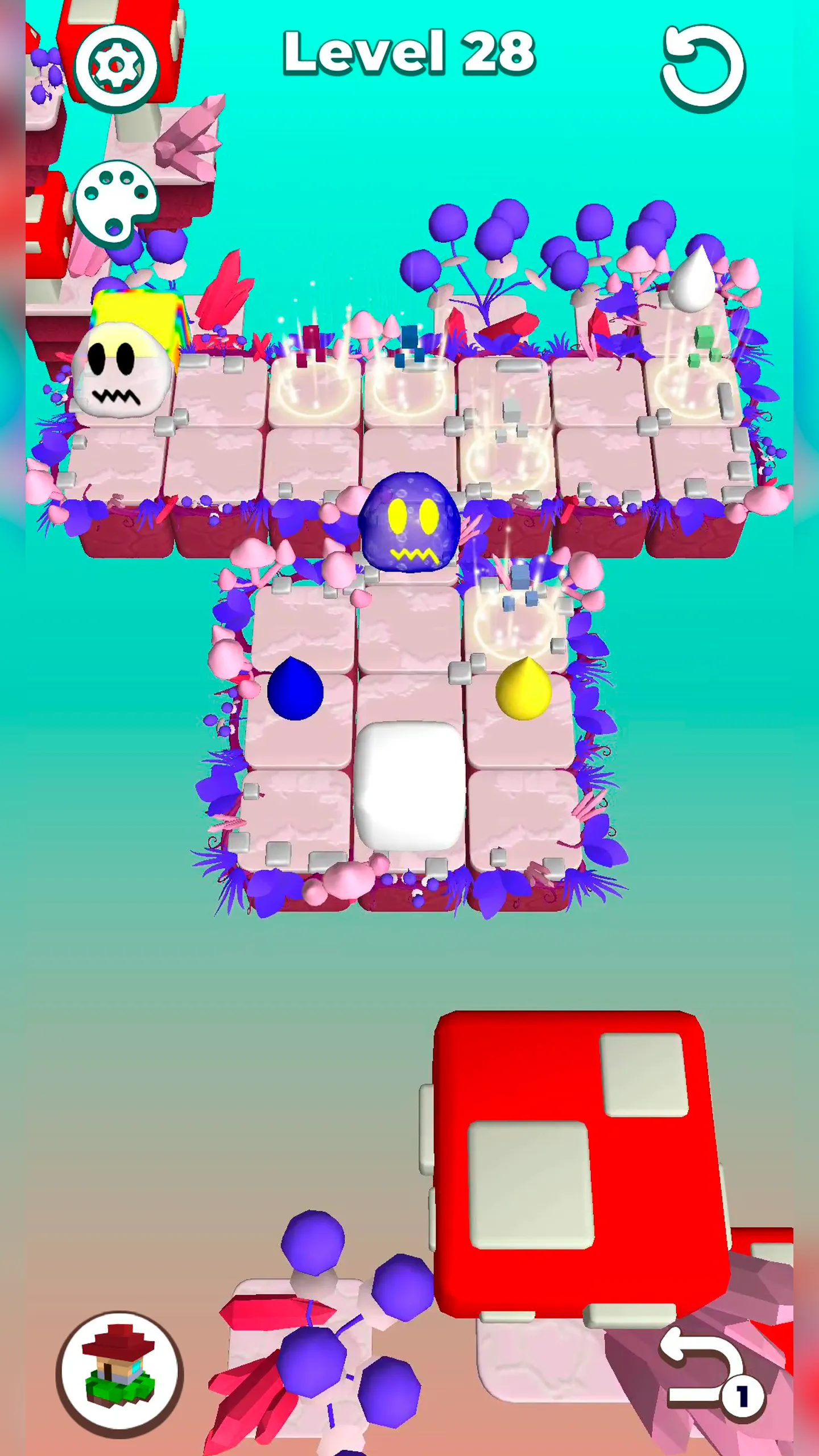 Rainbow Cube Puzzle | Indus Appstore | Screenshot