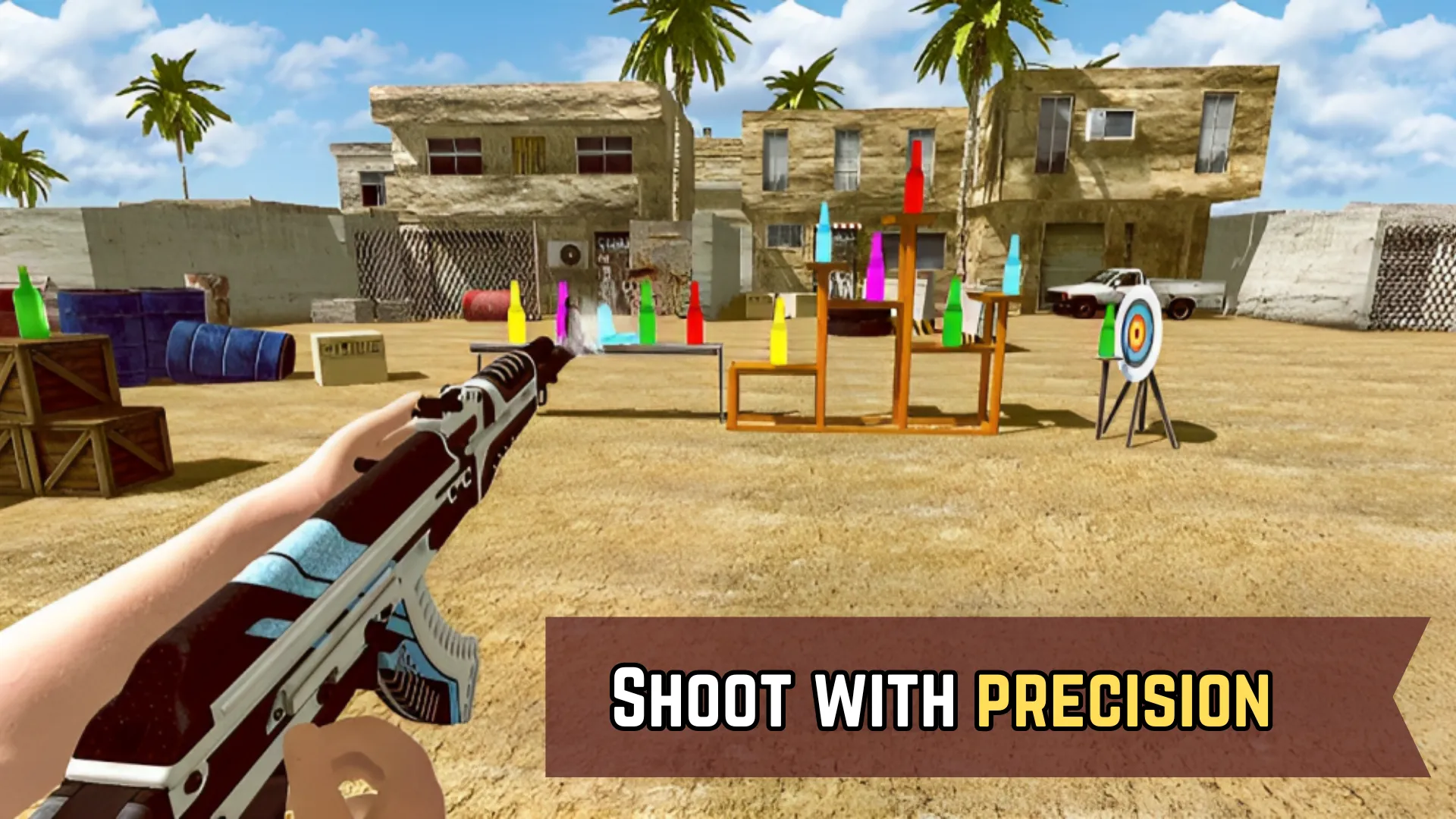 Bottle Shooting- Gun Target | Indus Appstore | Screenshot