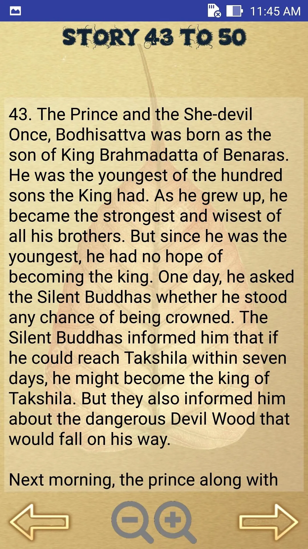 Buddhist Stories (4-in-1) | Indus Appstore | Screenshot